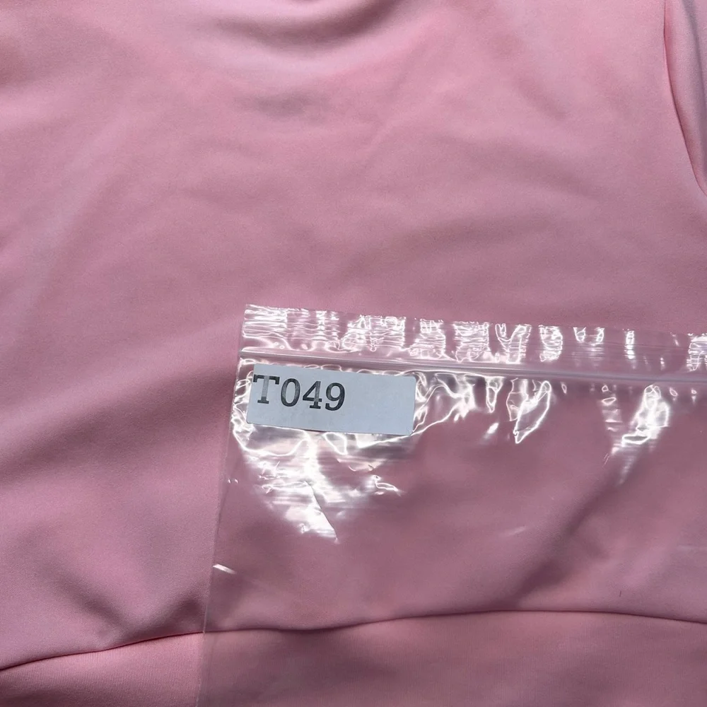 VAI21 Pink Active Crop Top Medium - Picture 7 of 7
